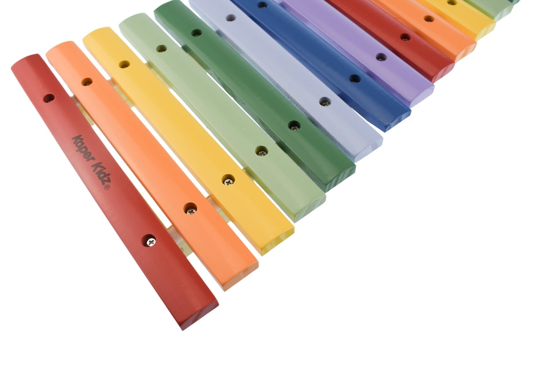 LARGE RAINBOW XYLOPHONE 15 BAR NOTES - Bamboo Sprout