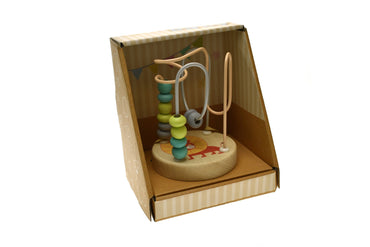 LION JUNGLE ANIMAL SMALL ROLLER COASTER BEAD MAZE - Bamboo Sprout