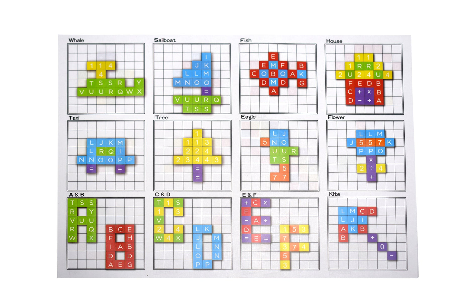 Kaper Kidz magnetic notebook with chalkboard featuring alphabet and numbers for kids, with colorful magnetic pages and writing surface.