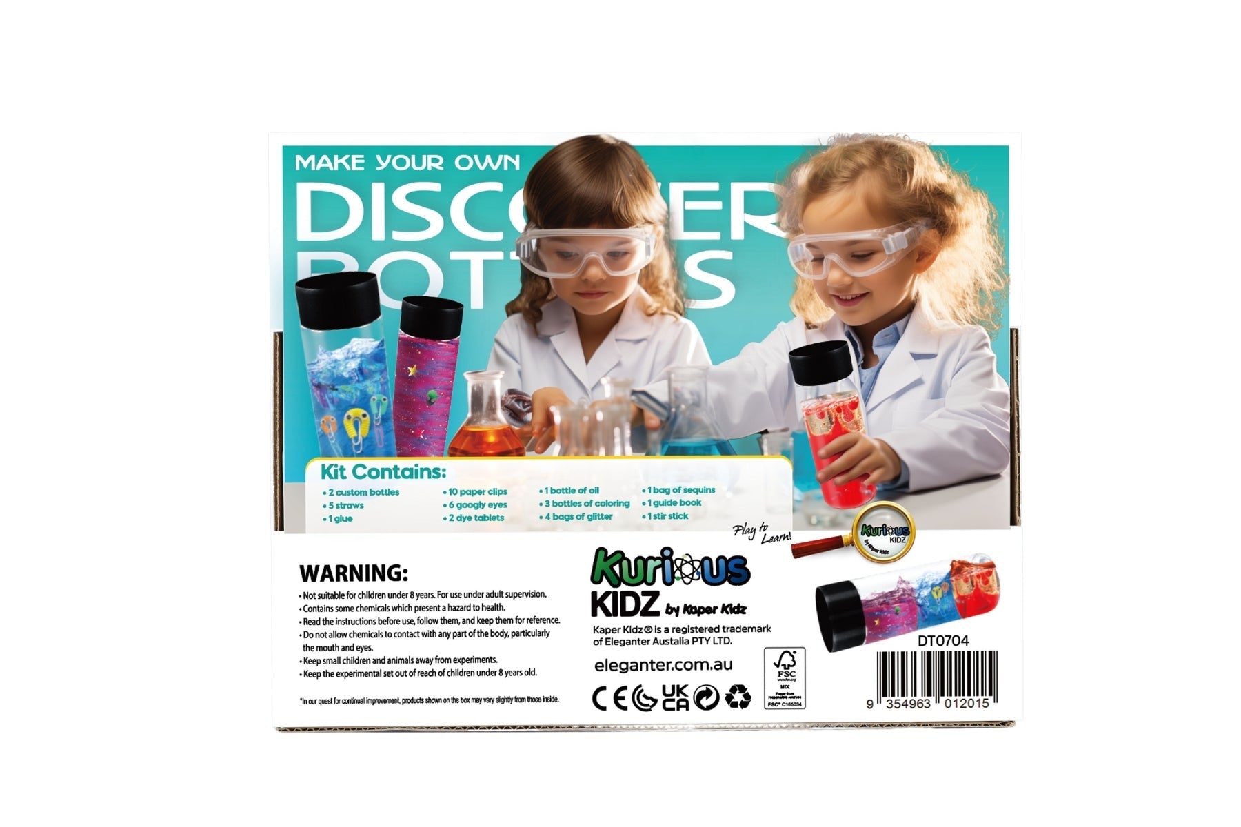 MAKE YOUR OWN DISCOVERY BOTTLE (5 IN 1) - Bamboo Sprout