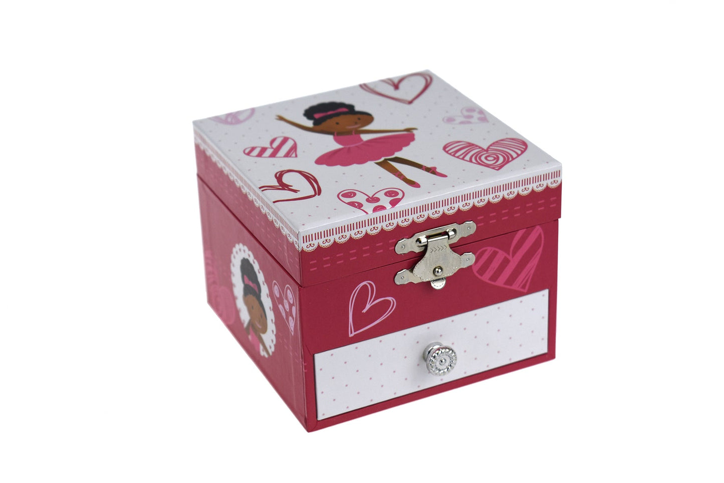 MISTY BALLERINA SQUARE MUSIC BOX - Bamboo Sprout