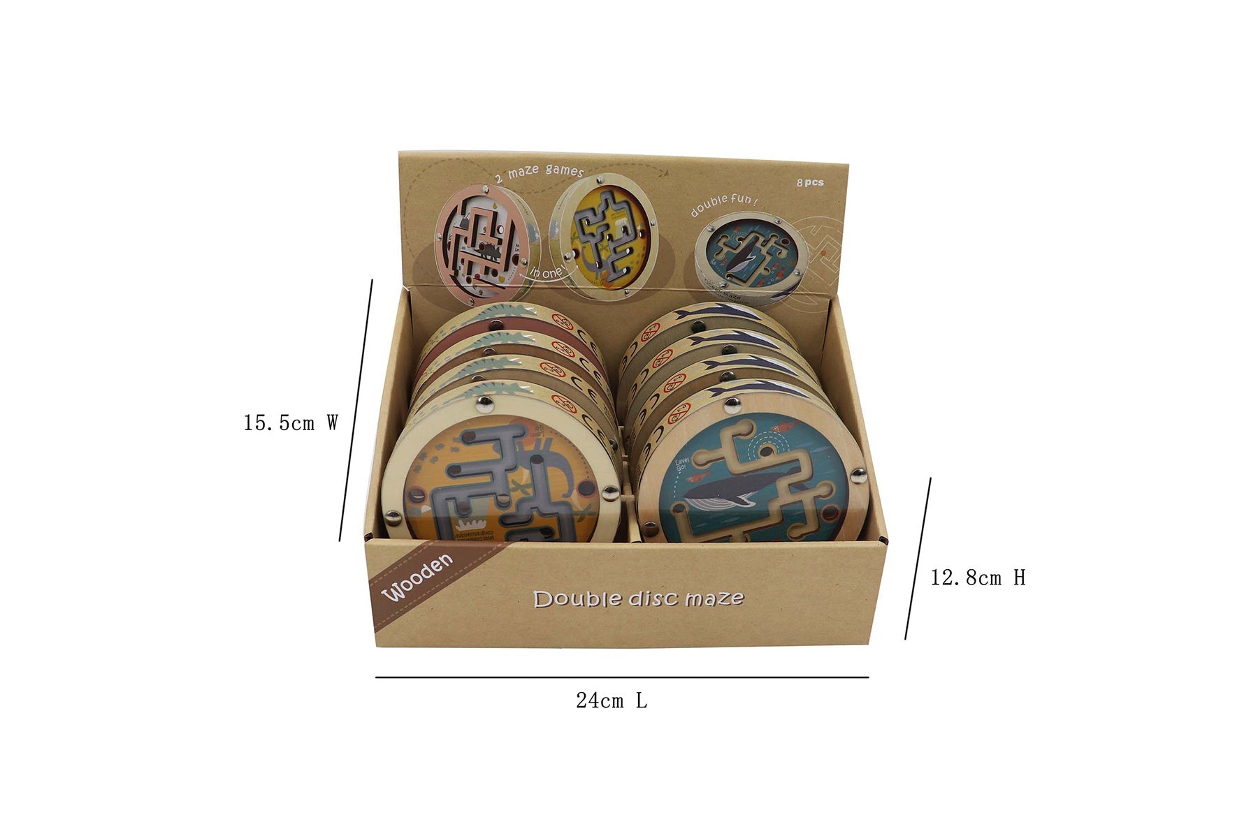 OCEAN MAZE IN DISC DOUBLE SIDED - Bamboo Sprout