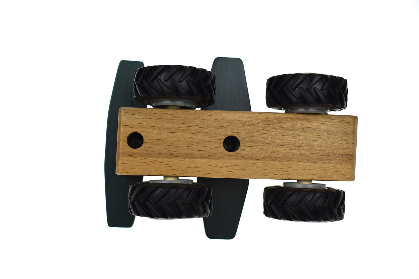 WOODEN OFF - ROAD PLANE TRUCK WHITE - Bamboo Sprout