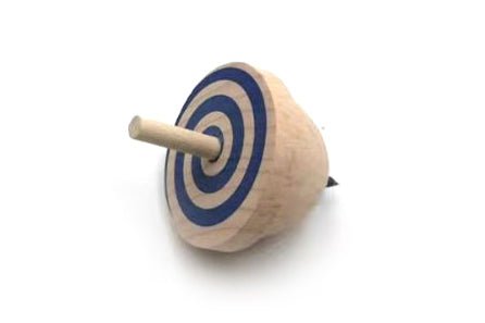 WOODEN PENCIL SPINNING TOP PACK OF 3 - Bamboo Sprout