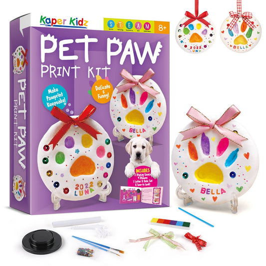 KAPER KIDZ PET PAW PRINT CRAFT KIT - Bamboo Sprout