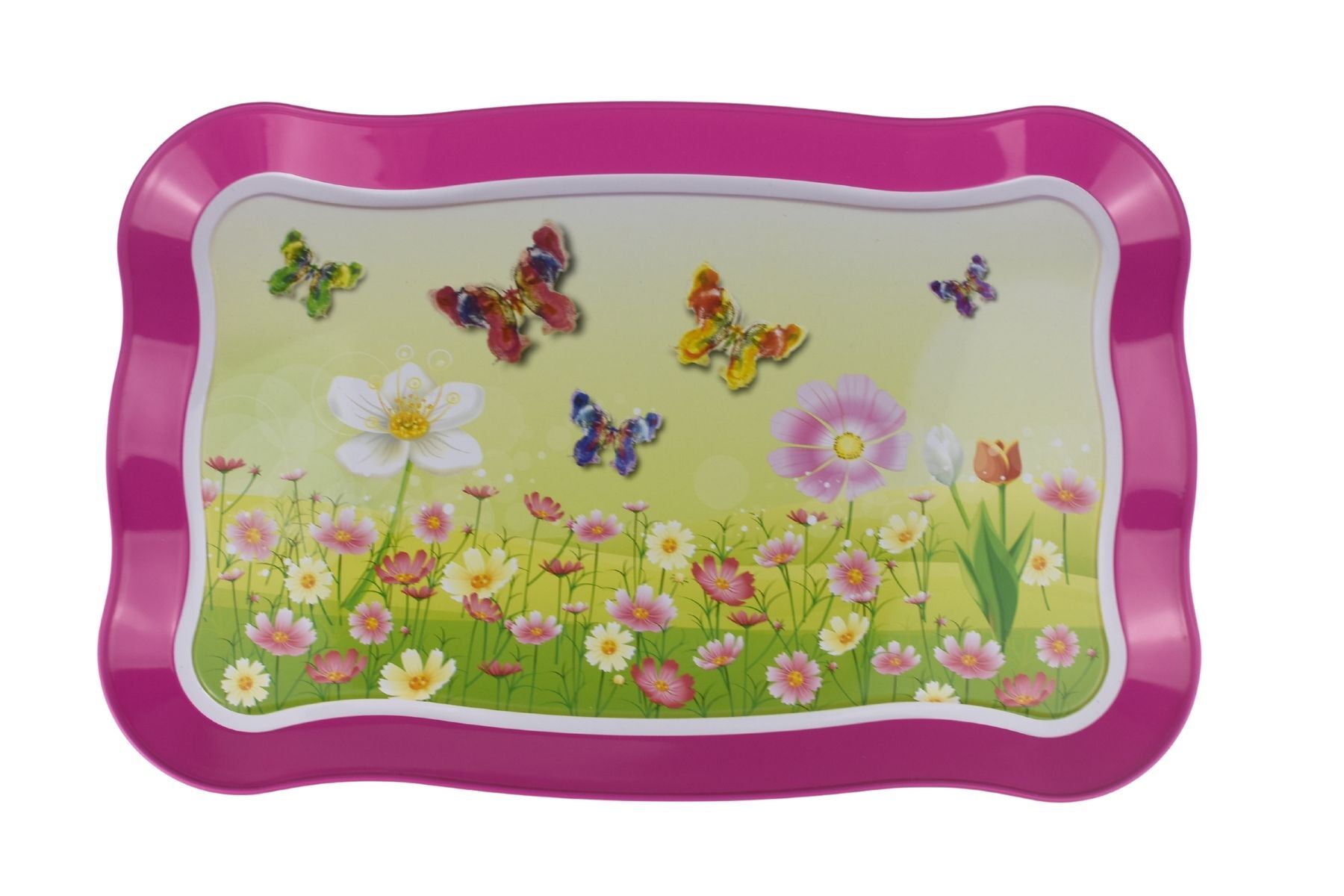 PINK BUTTERFLY TIN TEA SET 15PCS - Bamboo Sprout