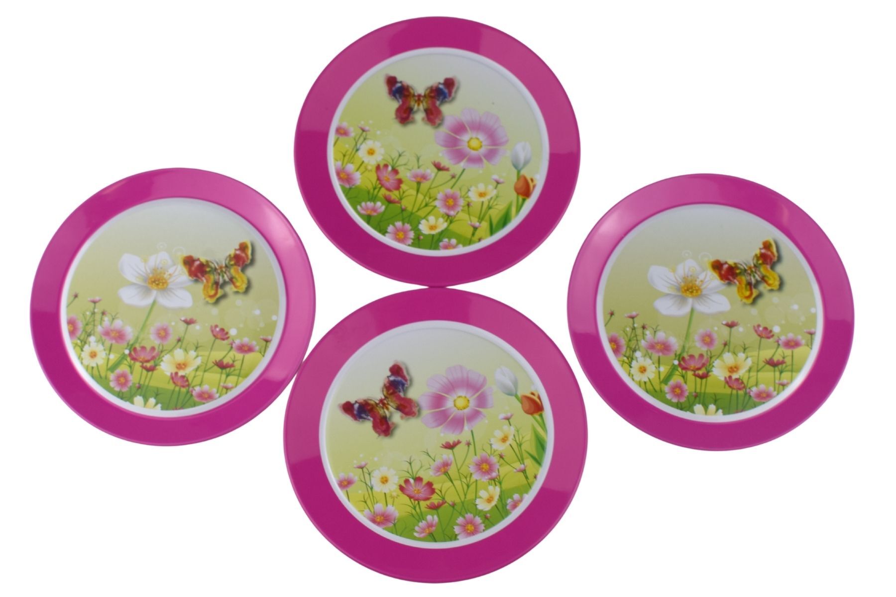 PINK BUTTERFLY TIN TEA SET 15PCS - Bamboo Sprout