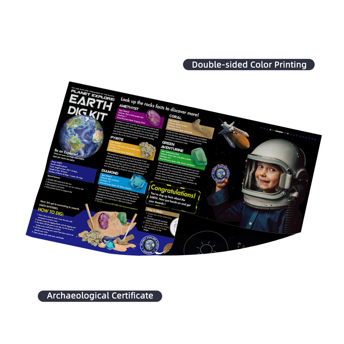 PLANET EXPLORE EARTH DIG KIT - Bamboo Sprout
