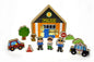 METAL LATCH PLAYSET - POLICE - Bamboo Sprout