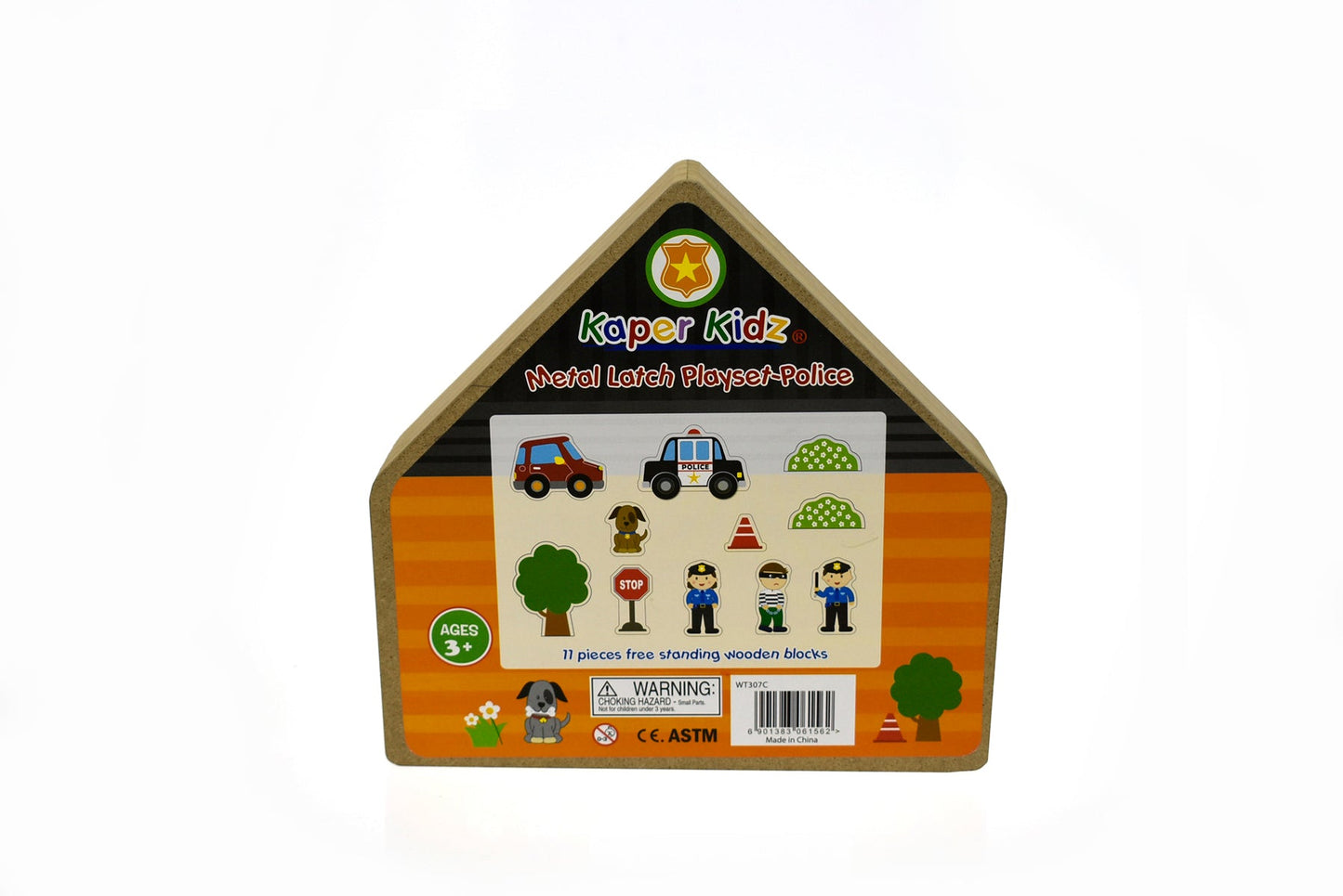 METAL LATCH PLAYSET - POLICE - Bamboo Sprout