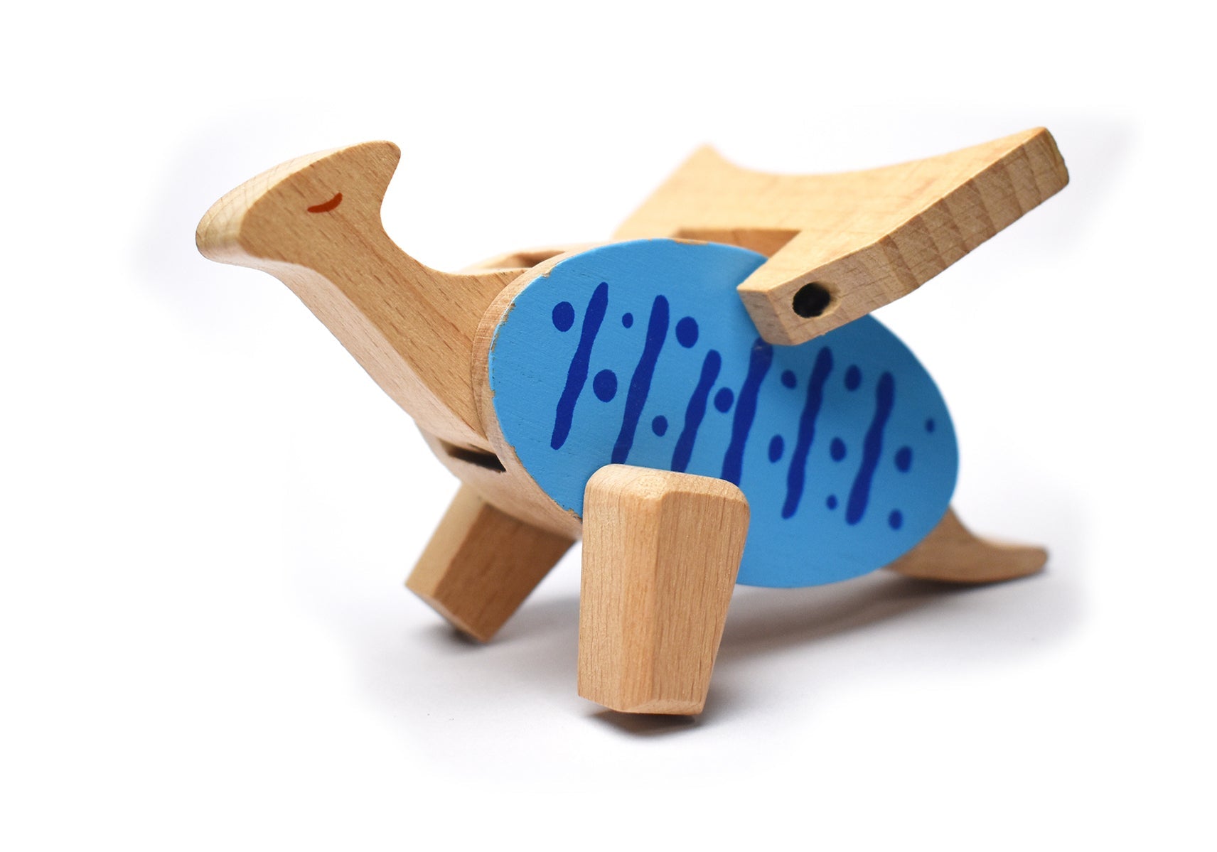 PRICE FOR 6 ASSORTED WOODEN DINOSAUR - Bamboo Sprout