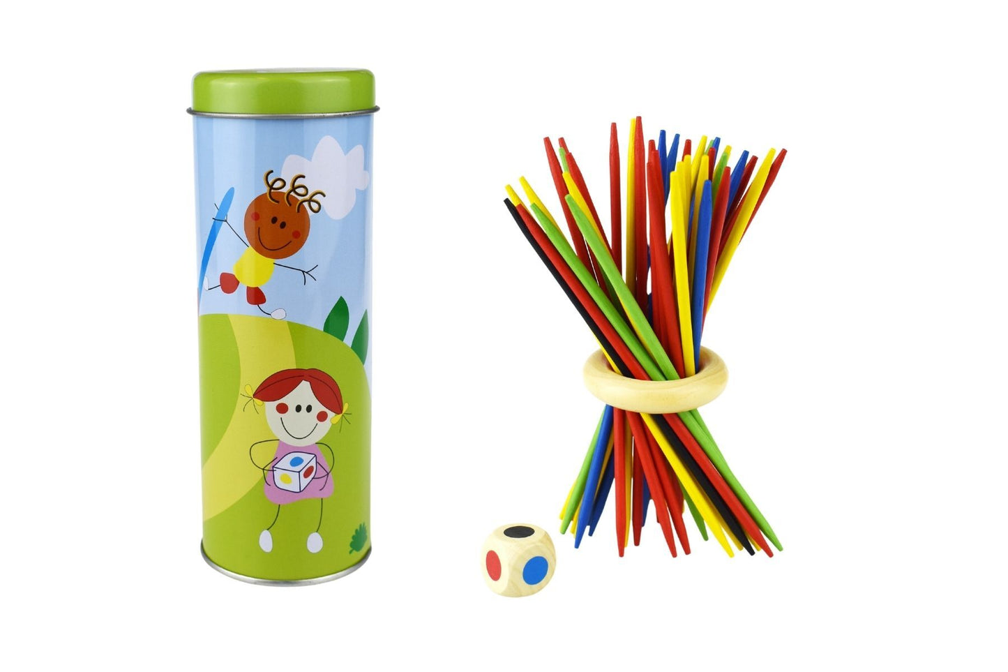 PRICE FOR ONE PICK UP STICKS MIKADO IN TIN GAME - Bamboo Sprout