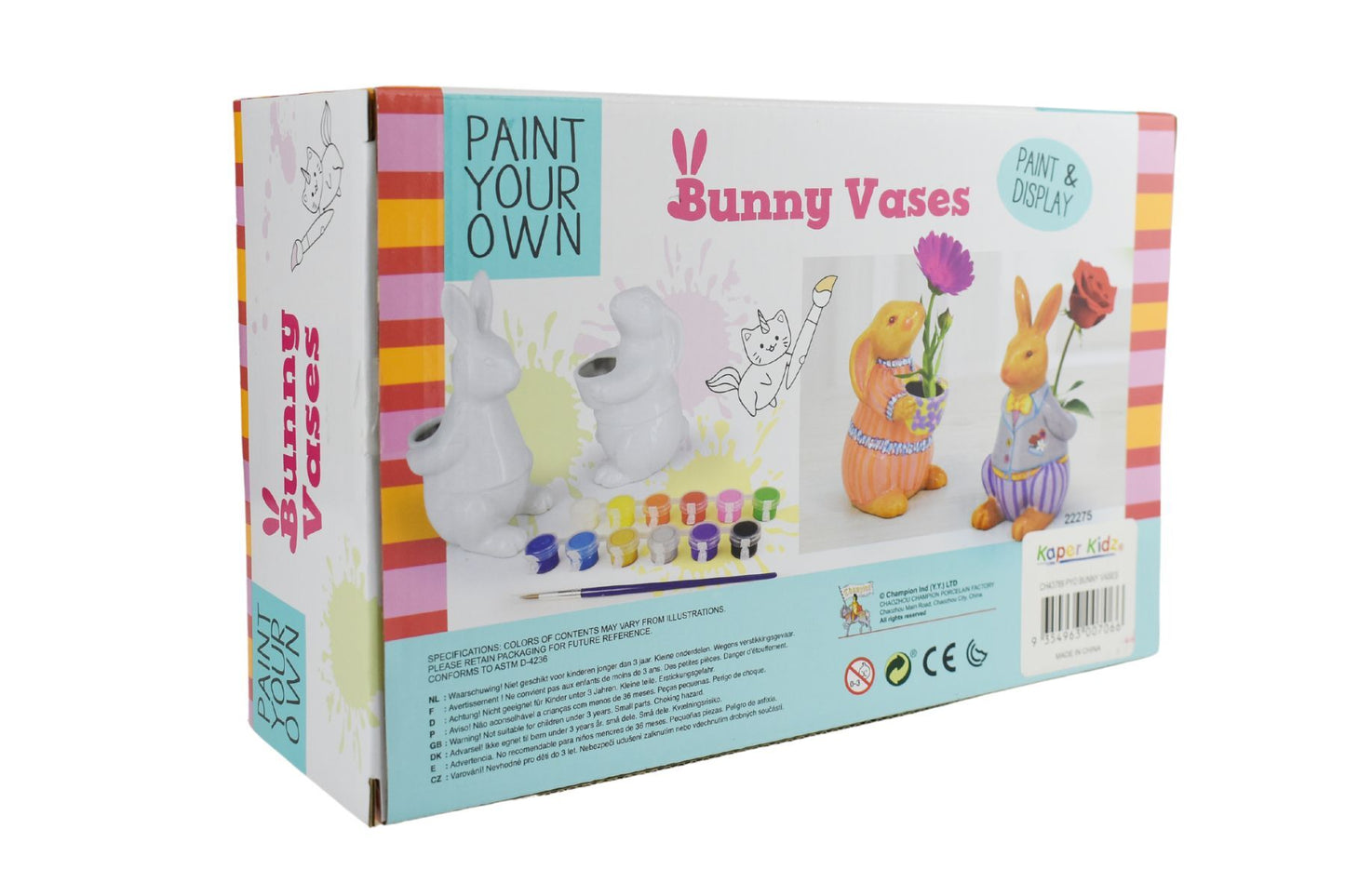 PYO BUNNY VASES CRAFT KIT - Bamboo Sprout