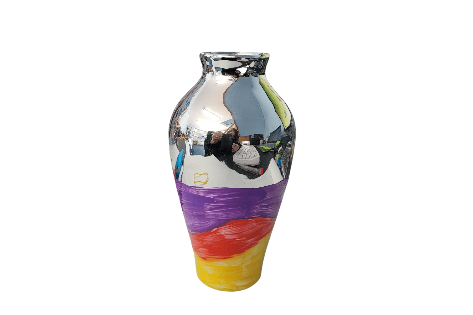 PYO METALLIC PAINTED VASE CRAFT KIT - Bamboo Sprout