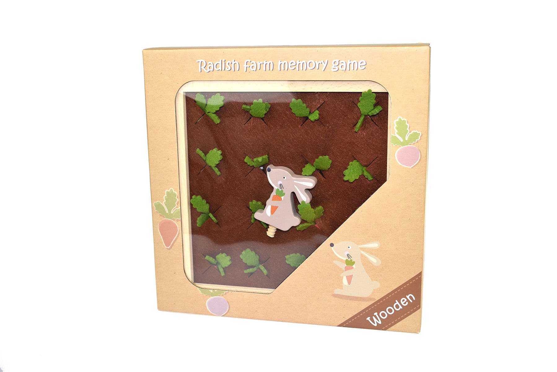 WOODEN RADISH FARM MEMORY GAME - Bamboo Sprout