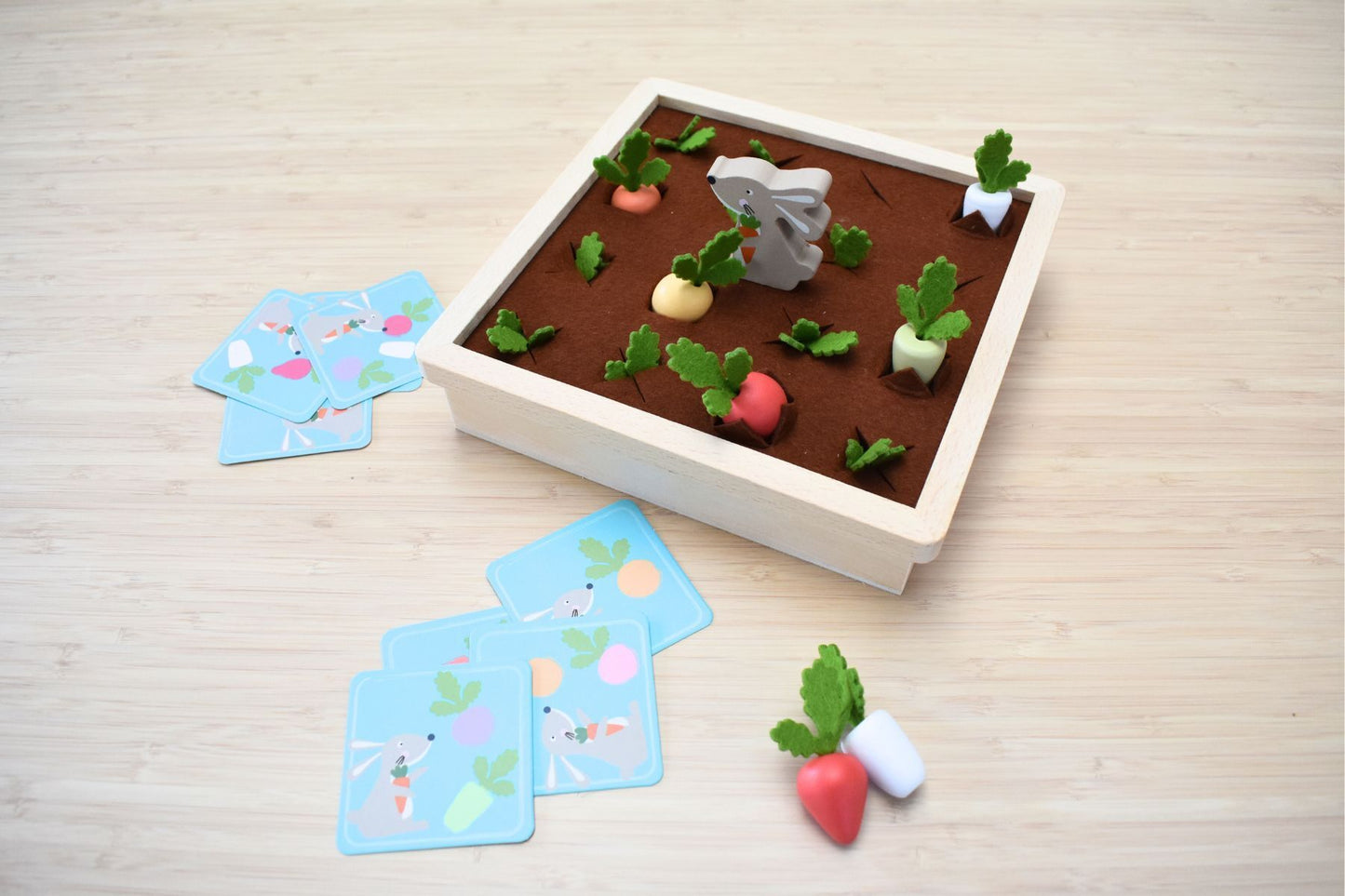 WOODEN RADISH FARM MEMORY GAME - Bamboo Sprout