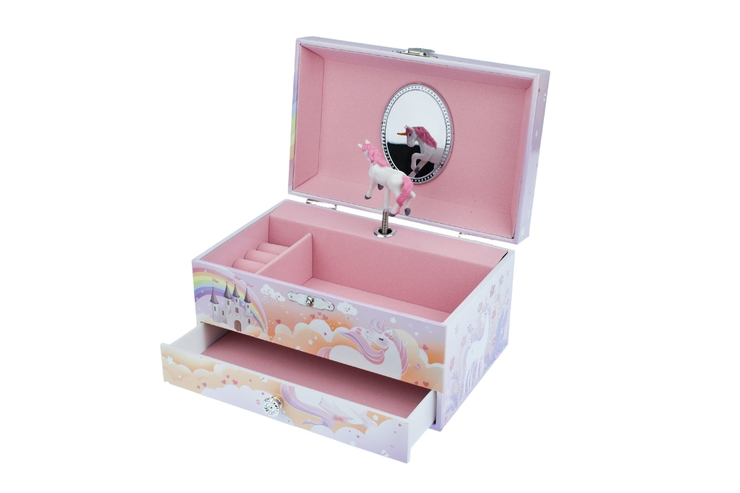 RAINBOW UNICORN HEIRLOOM MUSIC BOX - Bamboo Sprout