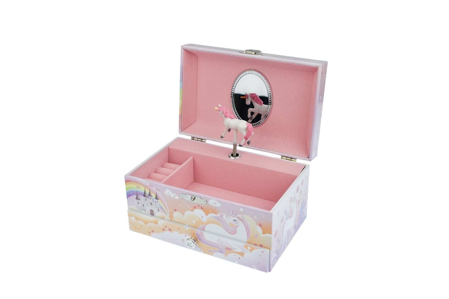RAINBOW UNICORN HEIRLOOM MUSIC BOX - Bamboo Sprout