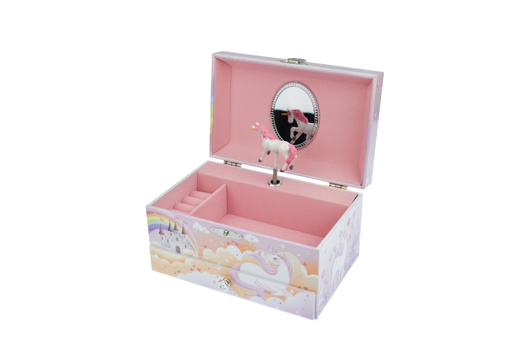 RAINBOW UNICORN HEIRLOOM MUSIC BOX - Bamboo Sprout
