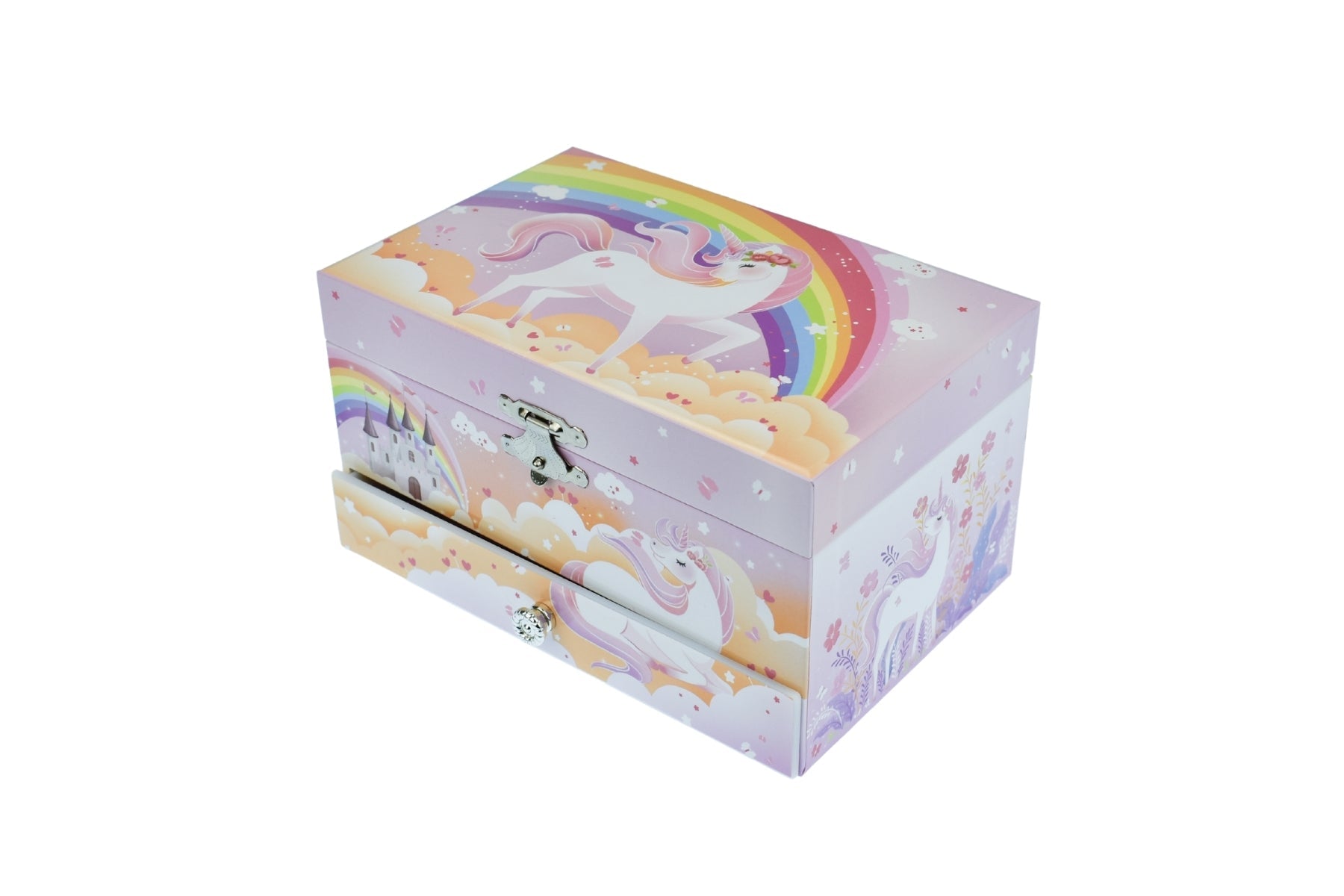 RAINBOW UNICORN HEIRLOOM MUSIC BOX - Bamboo Sprout