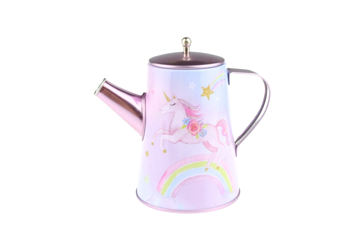 RAINBOW UNICORN TIN TEA MUG SET IN SUITCASE 18PCS - Bamboo Sprout