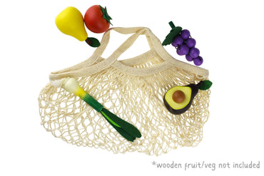 REUSABLE COTTON MESH SHOPPING BAG - Bamboo Sprout