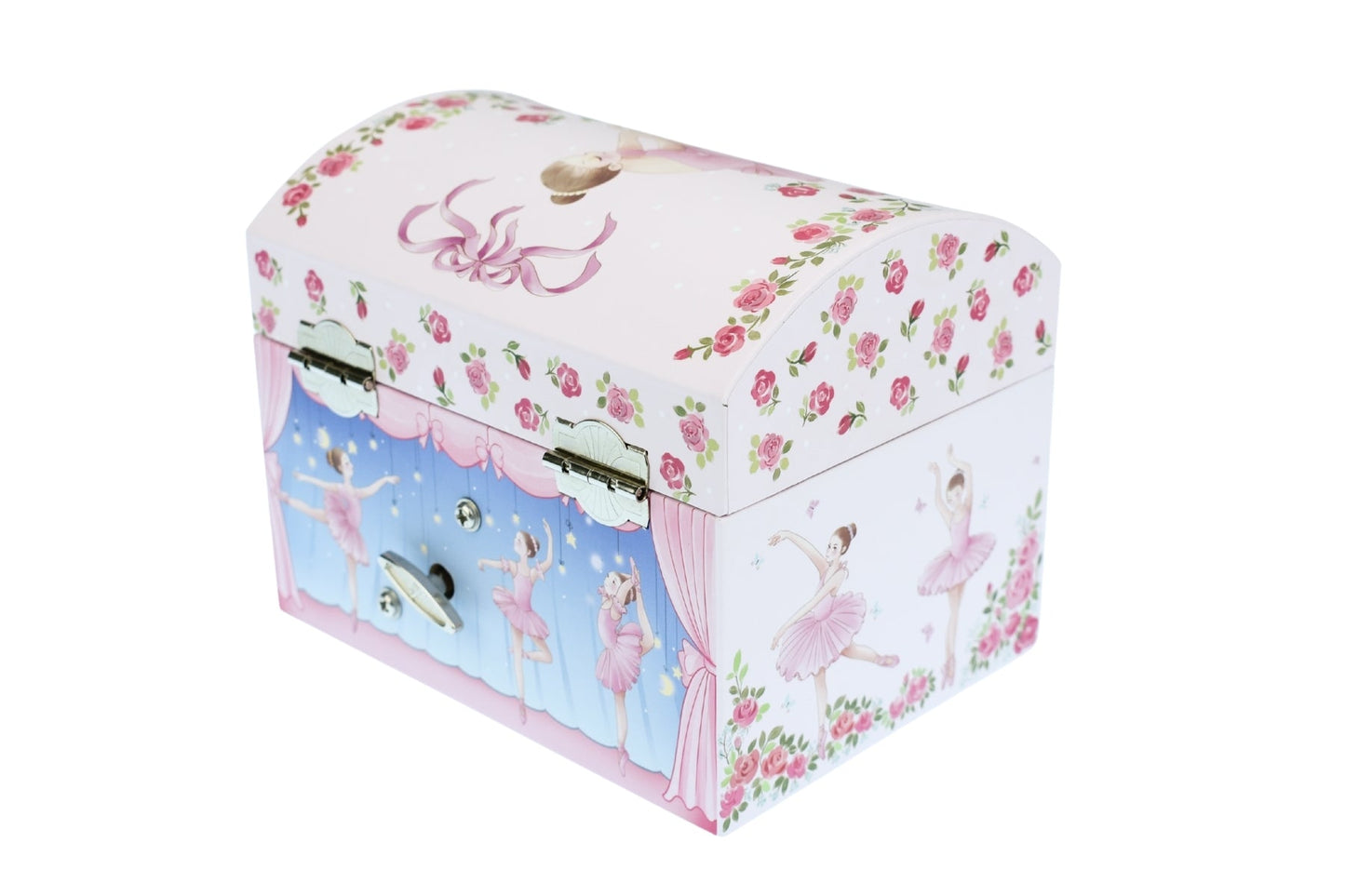 ROSABELLA BALLERINA DOME MUSIC BOX - Bamboo Sprout