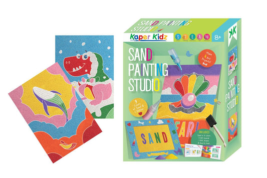 KAPER KIDZ SAND PAINTING STUDIO CRAFT KIT - Bamboo Sprout