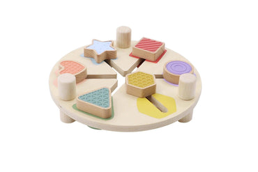 WOODEN SHAPE & COLOUR MATCH TABLE - Bamboo Sprout