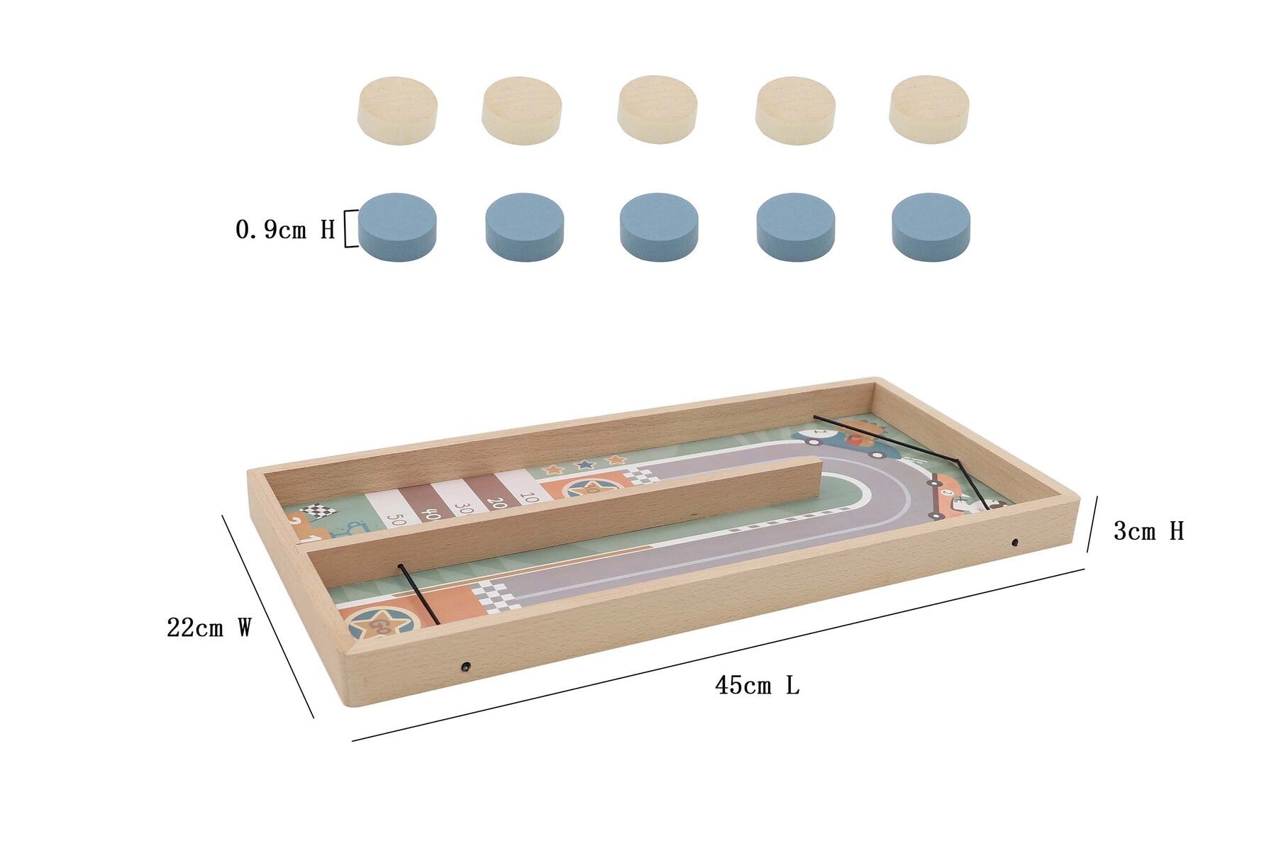 WOODEN SLING PINBALL GAME - Bamboo Sprout
