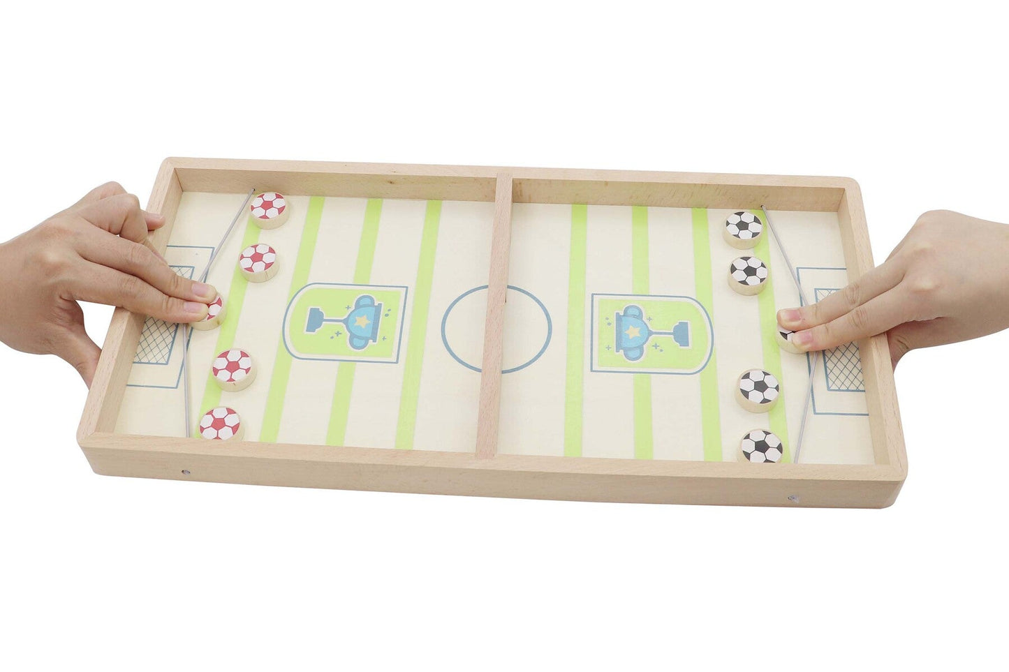 WOODEN SLING SOCCER GAME - Bamboo Sprout
