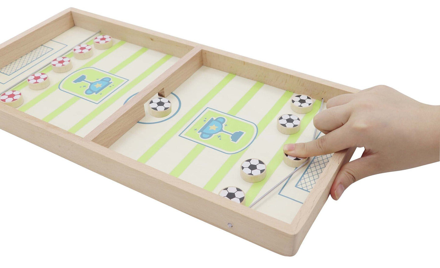 WOODEN SLING SOCCER GAME - Bamboo Sprout