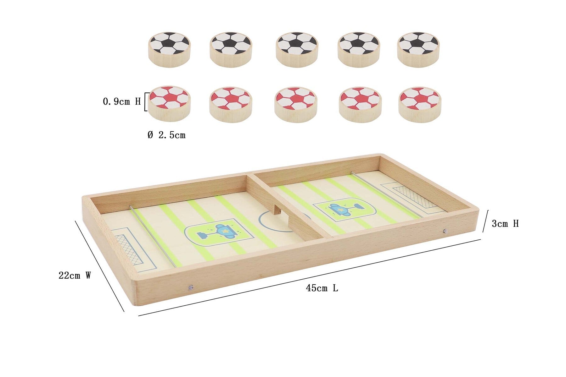 WOODEN SLING SOCCER GAME - Bamboo Sprout