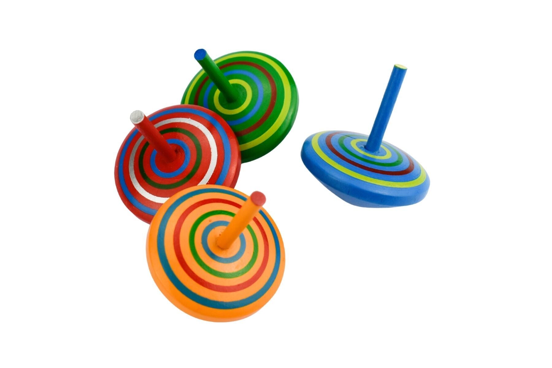 SPINNING TOP PACK OF 4 - Bamboo Sprout