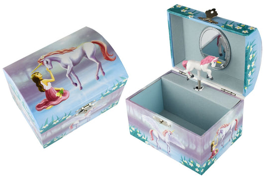 SUGARPLUM UNICORN DOME MUSIC BOX - Bamboo Sprout