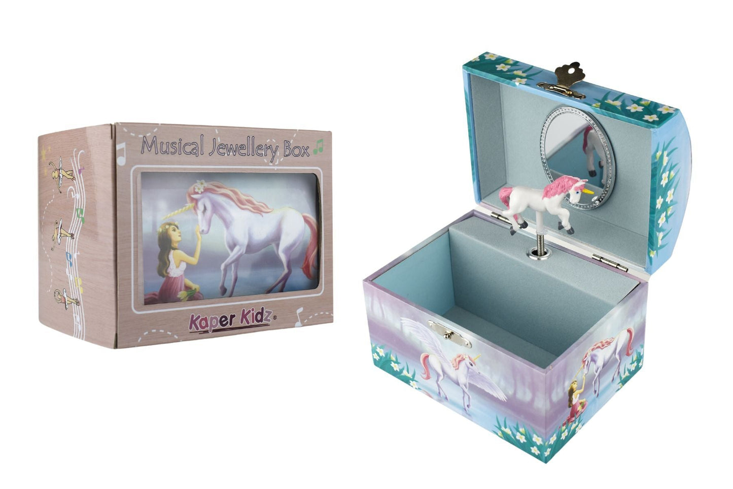 SUGARPLUM UNICORN DOME MUSIC BOX - Bamboo Sprout