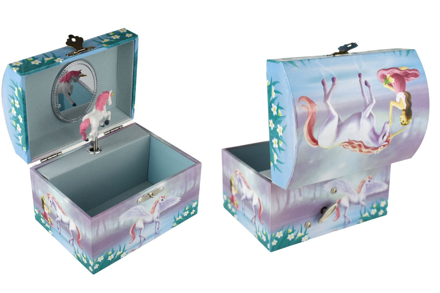 SUGARPLUM UNICORN DOME MUSIC BOX - Bamboo Sprout