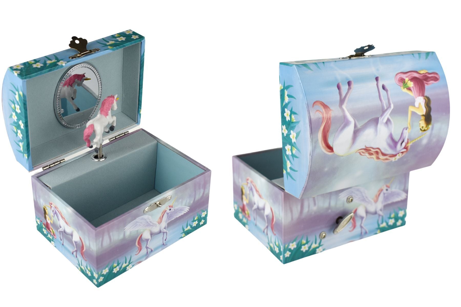 SUGARPLUM UNICORN DOME MUSIC BOX - Bamboo Sprout