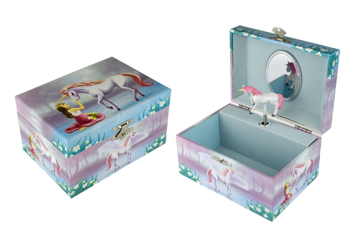 SUGARPLUM UNICORN KEEPSAKE MUSIC BOX - Bamboo Sprout