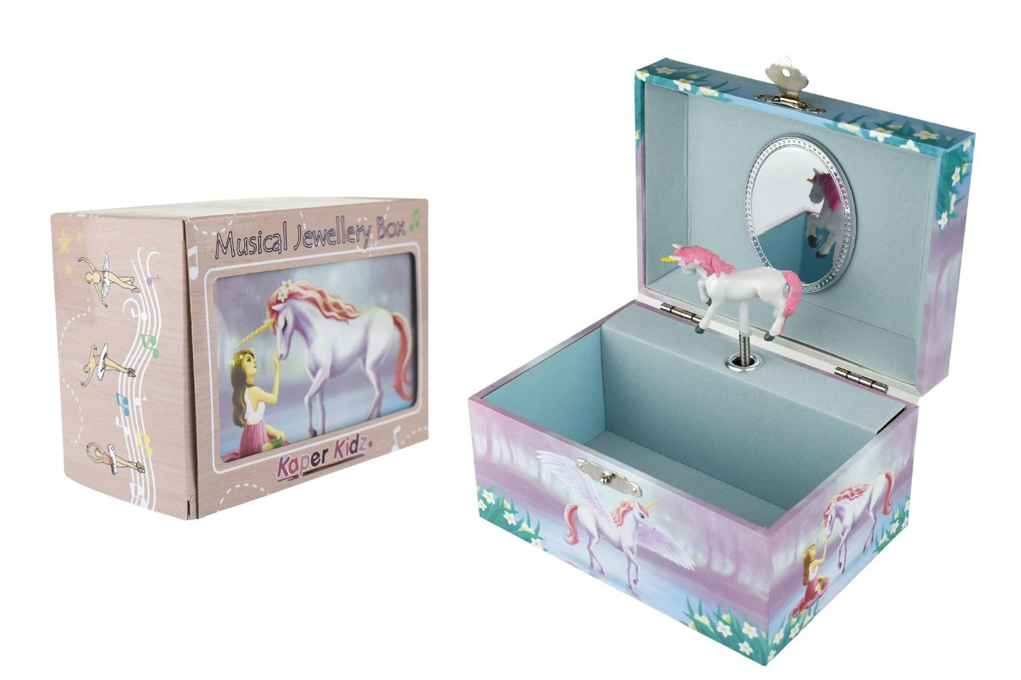 SUGARPLUM UNICORN KEEPSAKE MUSIC BOX - Bamboo Sprout