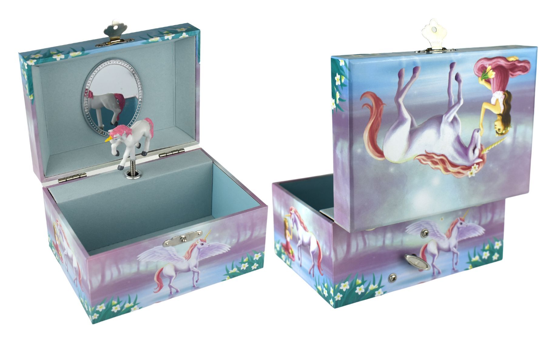 SUGARPLUM UNICORN KEEPSAKE MUSIC BOX - Bamboo Sprout