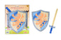 Kaper Kidz Sword & Shield Lion toy featuring a lion design, suitable for imaginative play and kids' costume accessories.