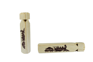 WOODEN TRAIN WHISTLE - Bamboo Sprout