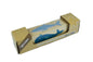 Wooden Twist Puzzle Block featuring colorful sea animal shapes by Kaper Kidz, designed for children's developmental play.