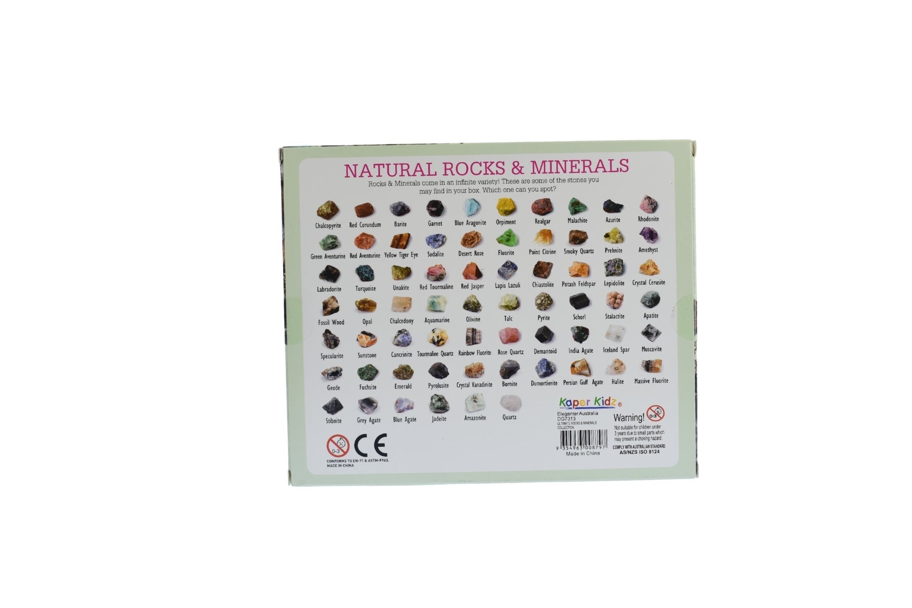 ULTIMATE ROCKS & MINERALS COLLECTION 48PCS - Bamboo Sprout
