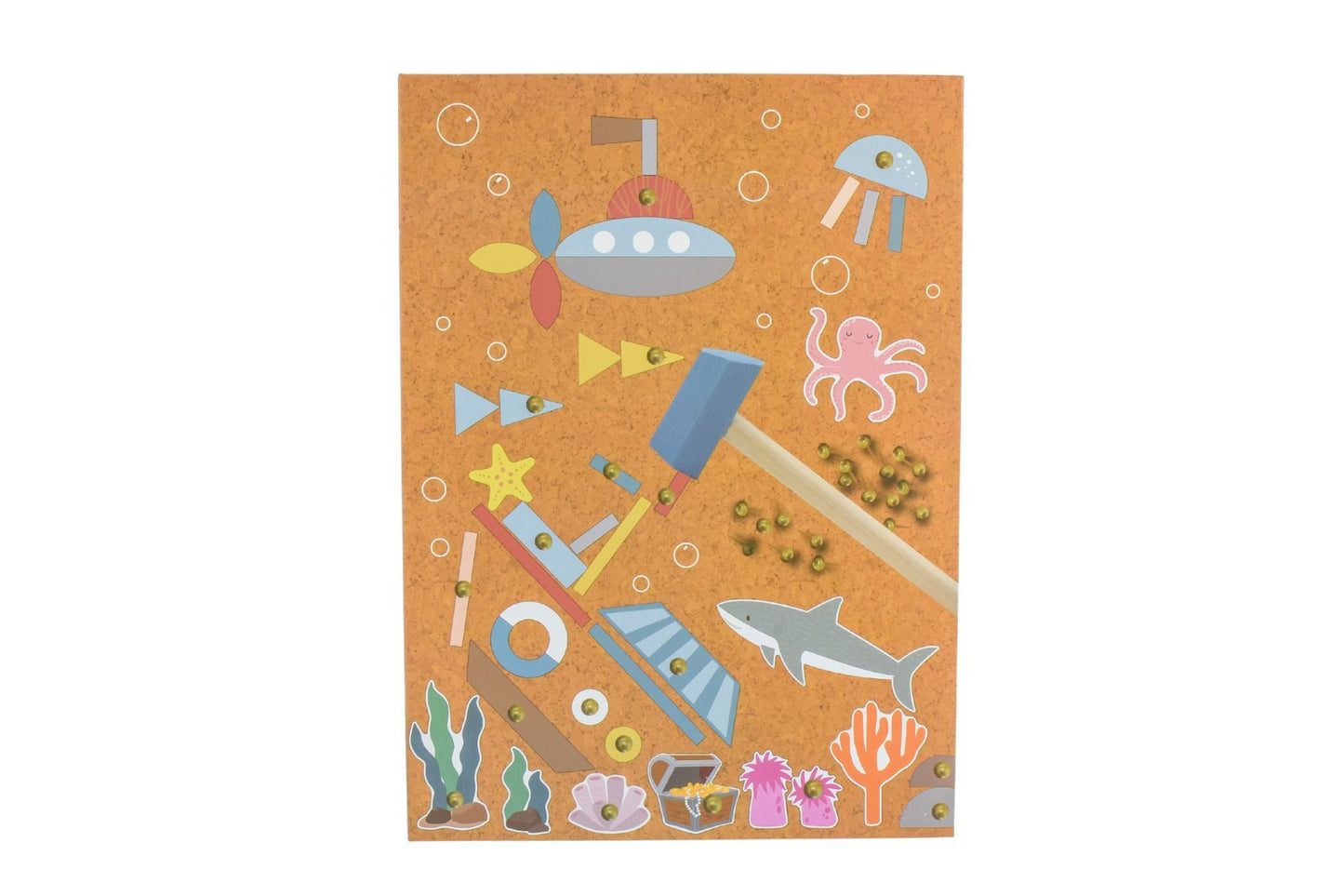 WOODEN UNDERWATER WORLD TAP A SHAPE IN BOOK CASE - Bamboo Sprout