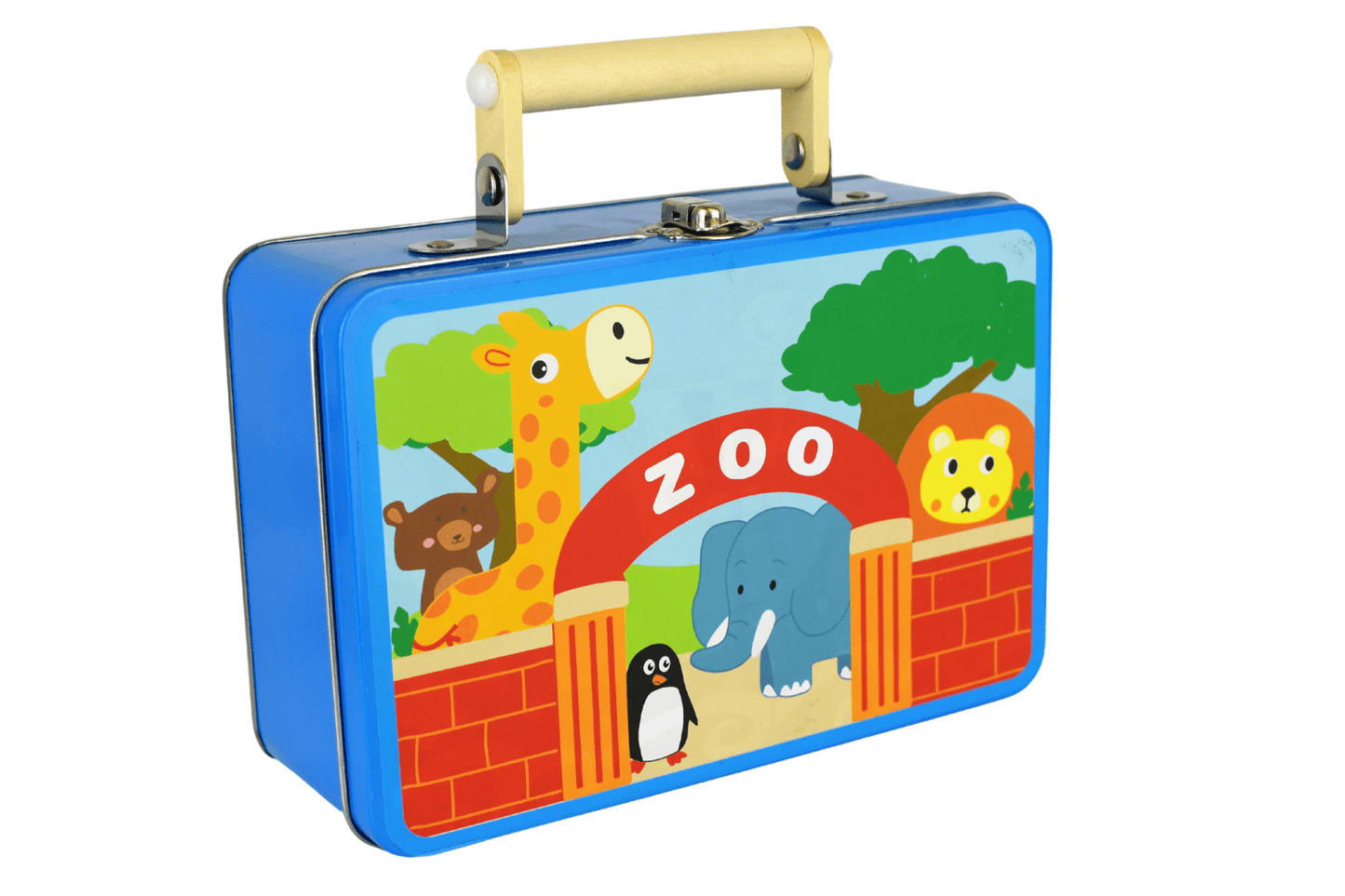 ZOO PLAYSET IN TIN CASE - Bamboo Sprout