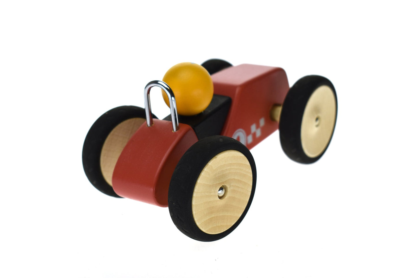 RETRO RACING CAR RED - LARGE - Bamboo Sprout