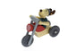 RETRO MD MOTORCYCLE WITH CUTE DOG RIDER RED BIKE - Bamboo Sprout