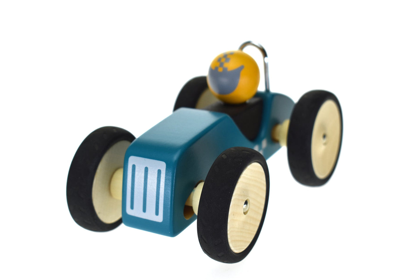 RETRO RACING CAR BLUE - LARGE - Bamboo Sprout